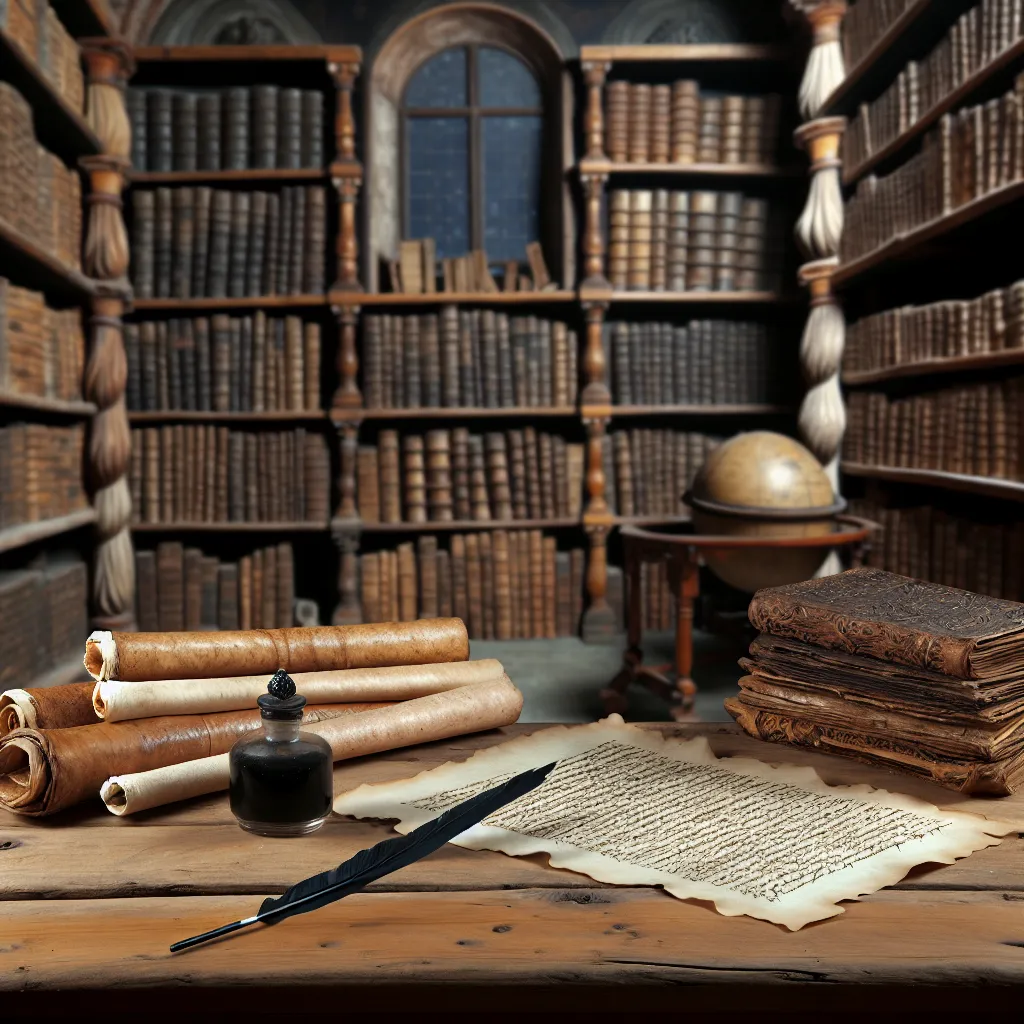 صورة مقال: أهمية الكتابة في توثيق التاريخ والحفاظ على التراث في تصنيف التاريخ