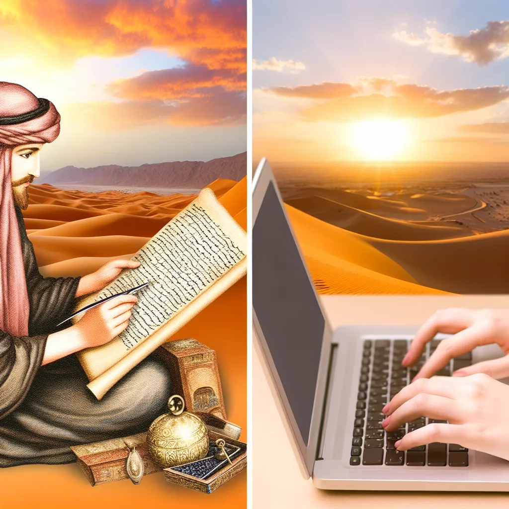 صورة مقال: الشعر العربي القديم والجديد اختلافات وتطورات في تصنيف الشعر