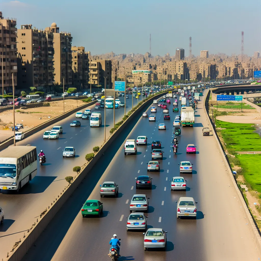 صورة مقال: تحديث المرور: انسيابية حركة السيارات على طرق القاهرة والجيزة في تصنيف محافظات