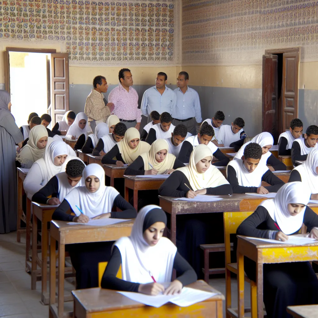 صورة مقال: تشديدات لمكافحة الغش في امتحانات الأزهر الابتدائية والإعدادية في تصنيف التعليم