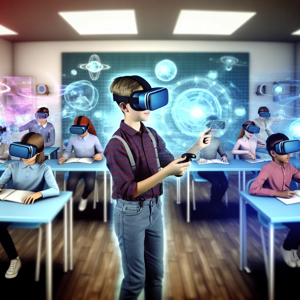 صورة مقال: تصميم بيئات تعليمية تفاعلية باستخدام الواقع الافتراضي في تصنيف الواقع الافتراضي
