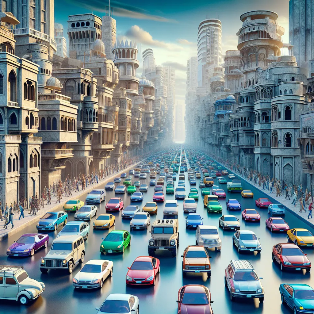 صورة مقال: زيادة عدد السيارات الملاكي المرخصة في مصر إلى 5.4 مليون بنهاية 2024 في تصنيف محافظات