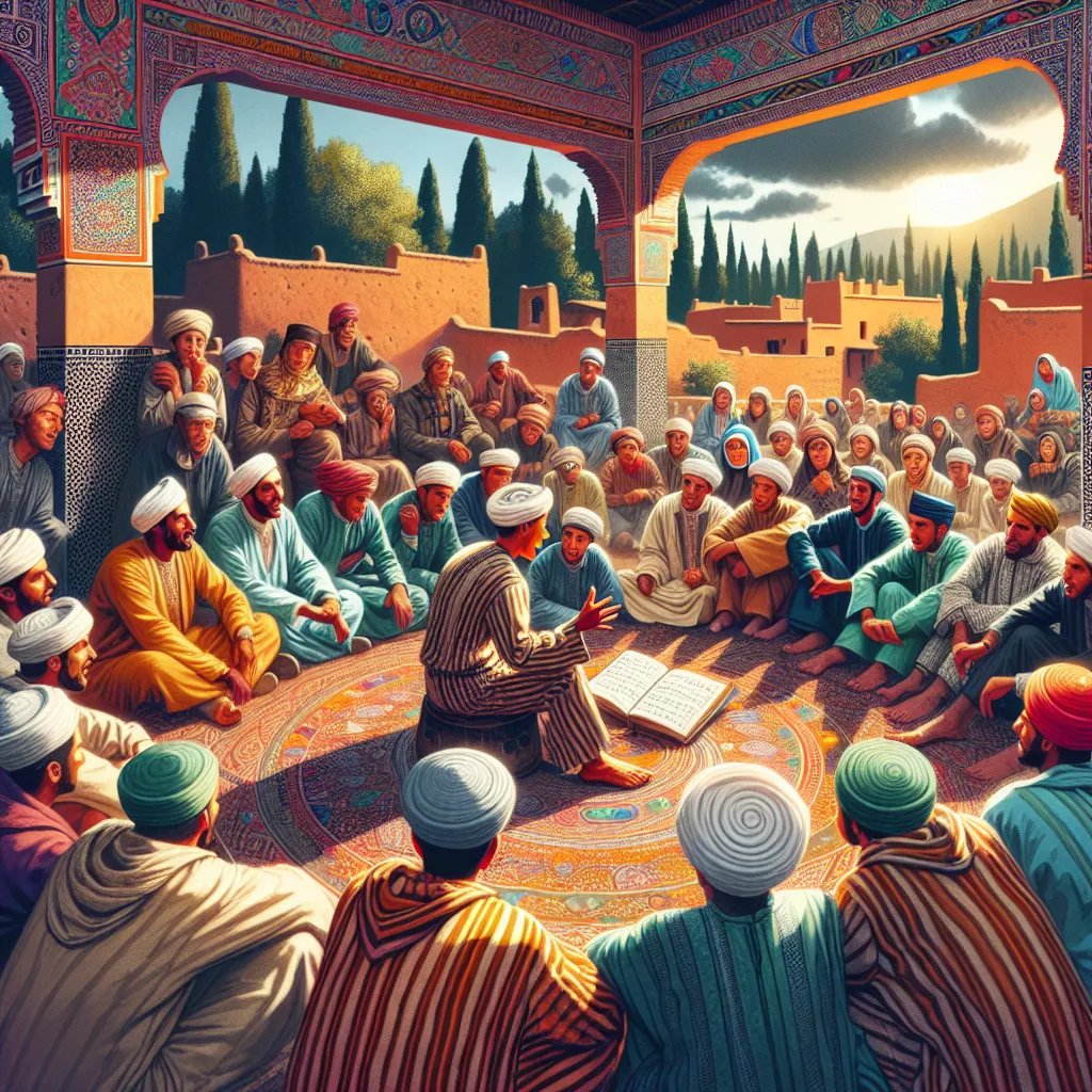 صورة مقال: فن الشعر الملحون ومكانته في الأدب الشعبي في تصنيف الأدب
