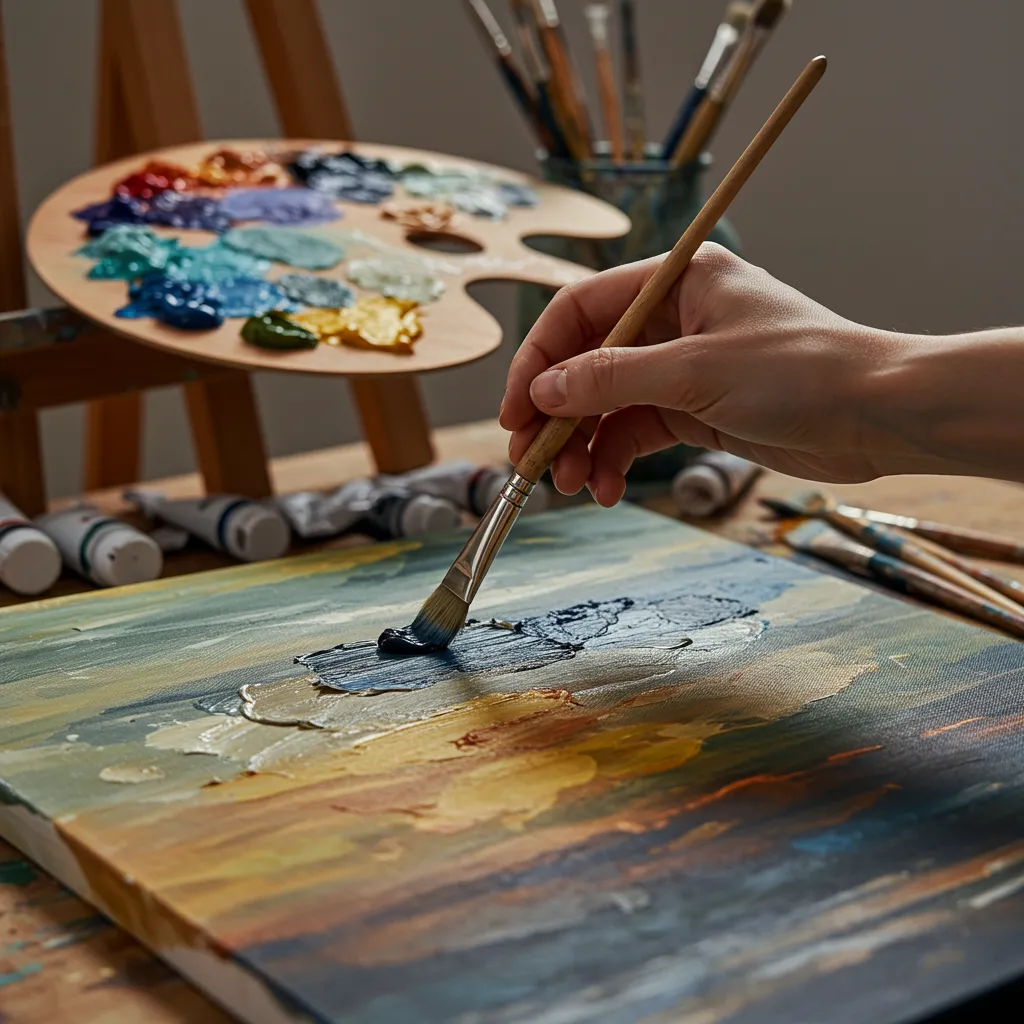 صورة مقال: الرسم بالزيت: تقنية خالدة في تصنيف الفنون
